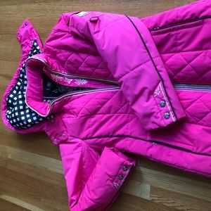 Bogner pink ski jacket